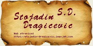 Stojadin Dragičević vizit kartica